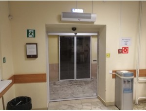 Продажа и Монтаж автоматической двери DORMAKABA г. Ногинск, ул. Лебедевой д. 7. Детская Поликлиника. 